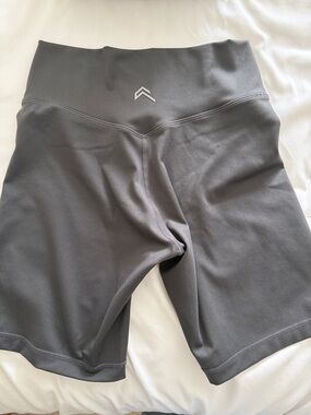 Oner Active Gray High-Waist Shorts